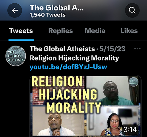 Skeptic Haven Twitter The Global Atheists